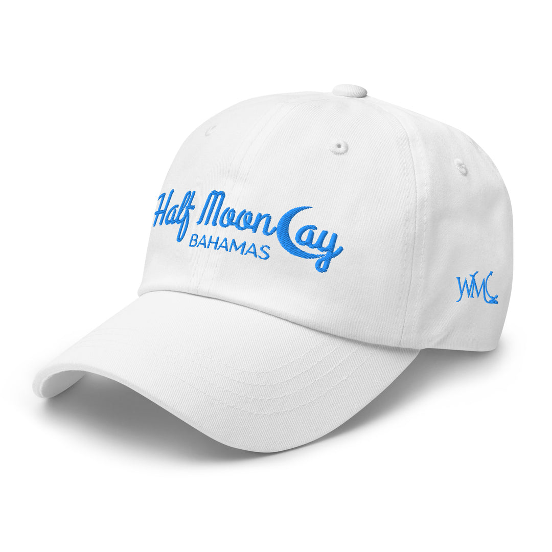 Heading on a Carnival Cruise to Half Moon Cay? Grab one our caps to show everyone you're ready to disembark and enjoy what Half Moon Cay has to offer. Though the Bahamas is technically not a part of the Caribbean, it does reside close to northern Caribbean islands such as Turks &amp; Caicos and Cuba.
