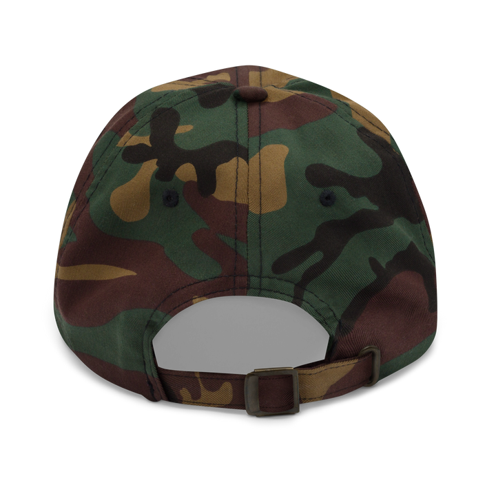 "Adventure Awaits" Camo Classic Cap