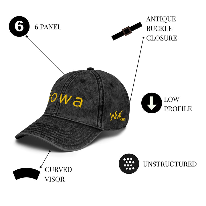 Vintage Iowa Cap