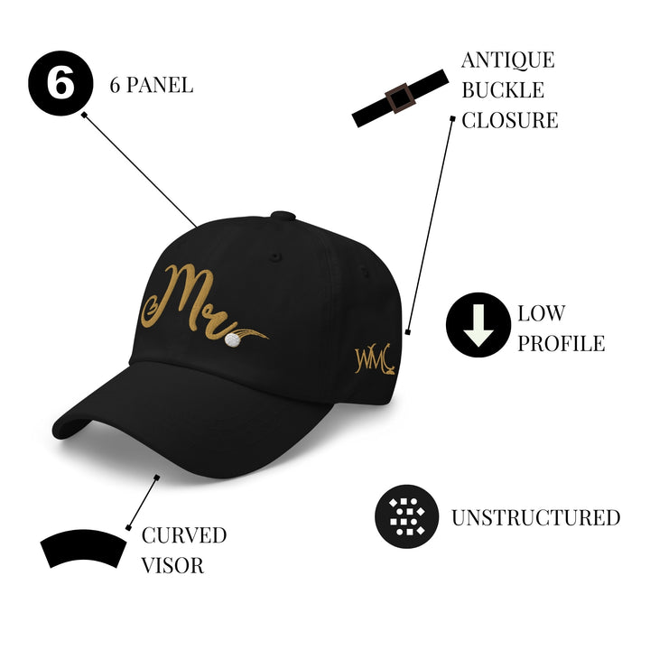 Black Mr Classic Cap