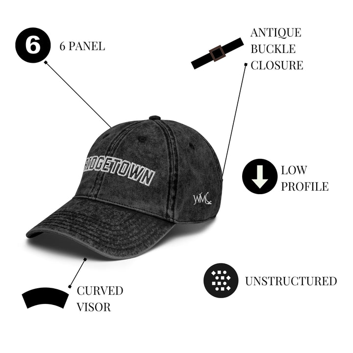 Dark Gray Bridgetown Vintage Classic Cap