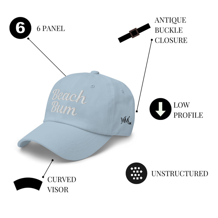 Blue Beach Bum Classic Cap