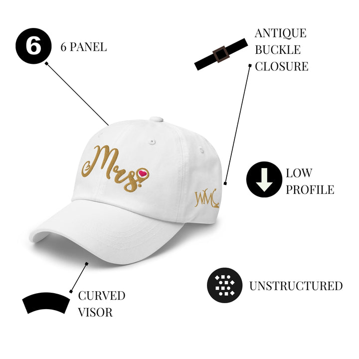 White Mrs Classic Cap
