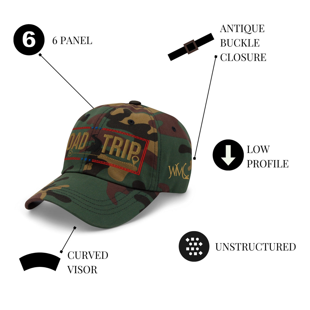 "Road Trip" Camo Classic Cap