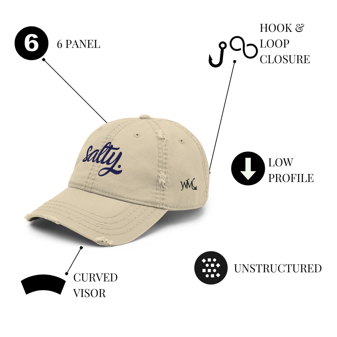 Salty Distressed Classic Cap