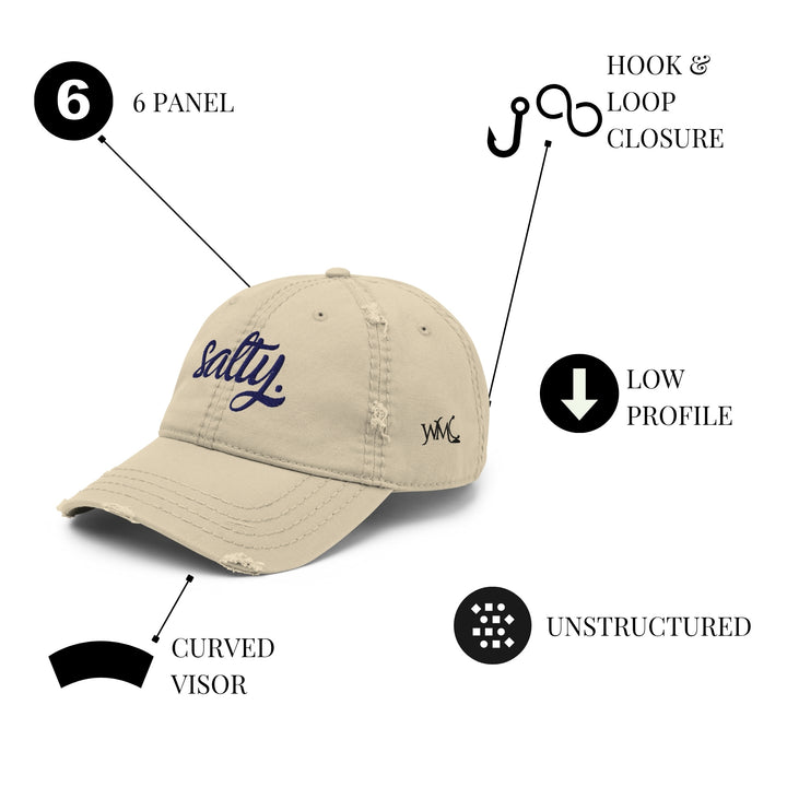 Salty Distressed Classic Cap