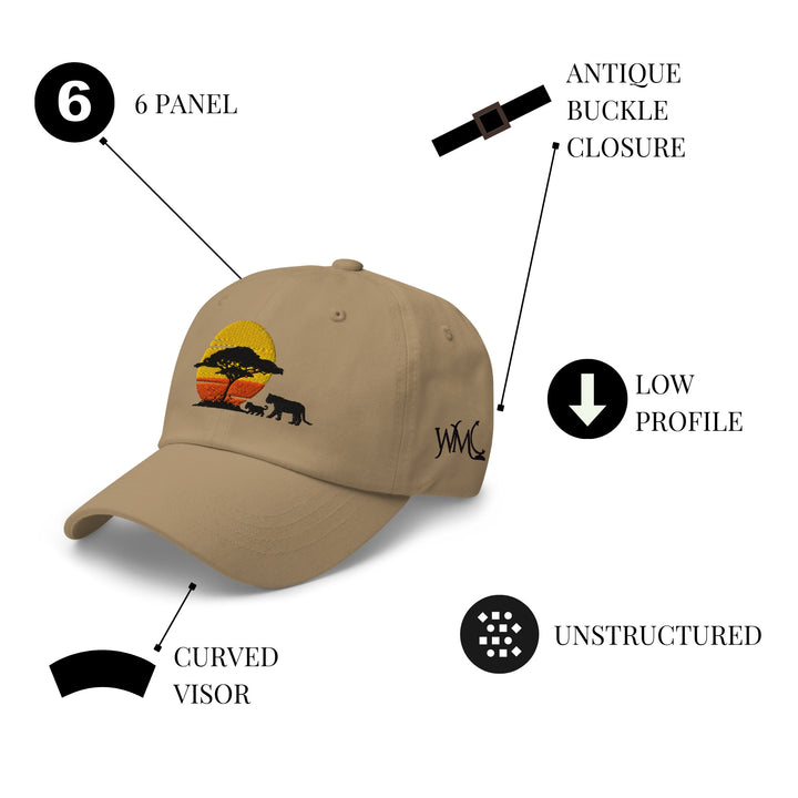 Khaki Safari Themed Classic Cap