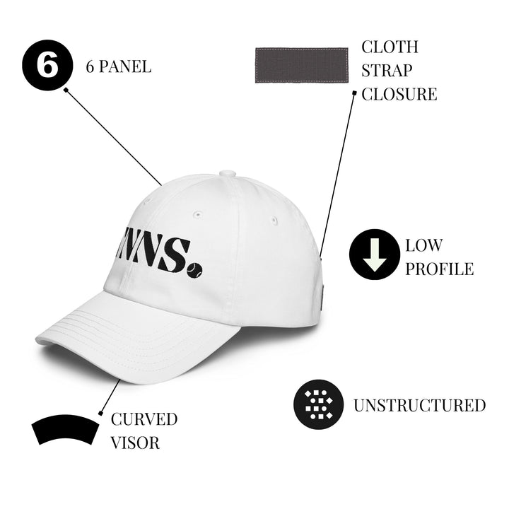 White Brazil World Cup Classic Cap