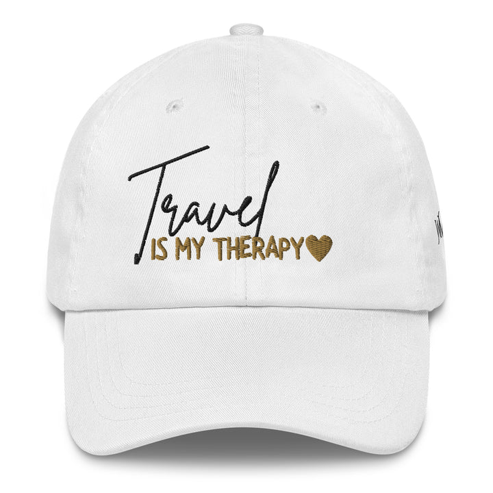 Traveling is often called one of the best forms of therapy because it allows people to step outside of their daily routines and experience life from a fresh perspective. Exploring new places reduces stress, sparks curiosity, and creates a sense of adventure that can lift moods and improve mental well-being. Ths cap is the perfect accessory for those stress reducing trips.